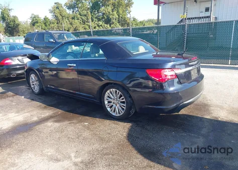 2011 Chrysler 200 Limited from USA, damaged, VIN 1C3BC7EG2BN530270